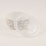 Alberto Ceramic Storage Bowls 4Pcs, Brown image number 3