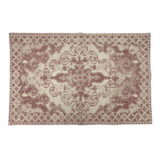 Cotton Printed Rug Hemmed