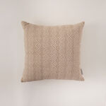 Cottage jacquard cotton cushion 45*45cm in beige image number 0