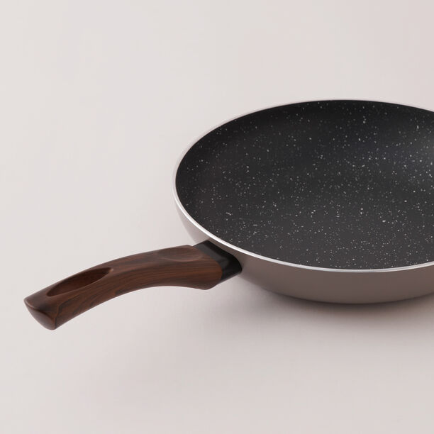 البرتو طقم قدور الومنيوم 12 قطعة، بني image number 6