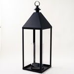 Black lantern 25.5*25.5*81cm image number 0
