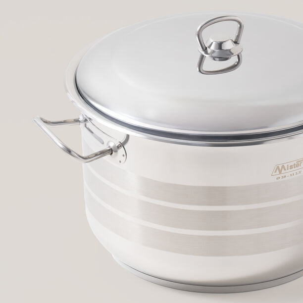 Mister Cook Single Stainless Steel Pot 26Cm, 8.5L image number 2