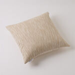 100% Cotton Textured cushion cover Beige 45x45cm image number 0