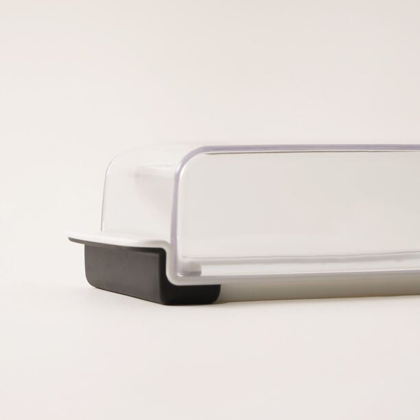 OXO plastic wide butter dish server, 226g, 7.9"* 3.7"* 2.4" image number 5