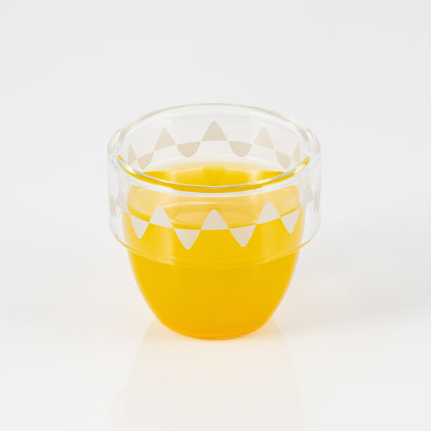 دلتي فناجين قهوة زجاجية 6 قطع image number 0