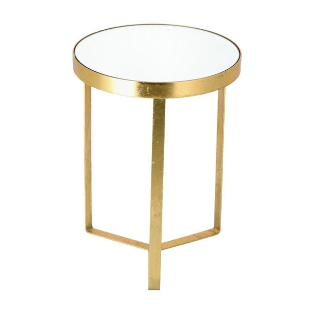 Side Table Round Metal Gold image number 2