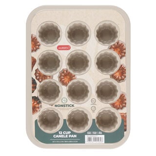 Alberto 12 Cup Canele Pan, Beige