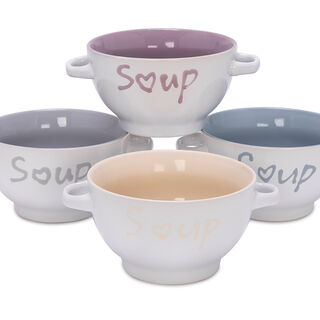4 Pcs Soup Bowl