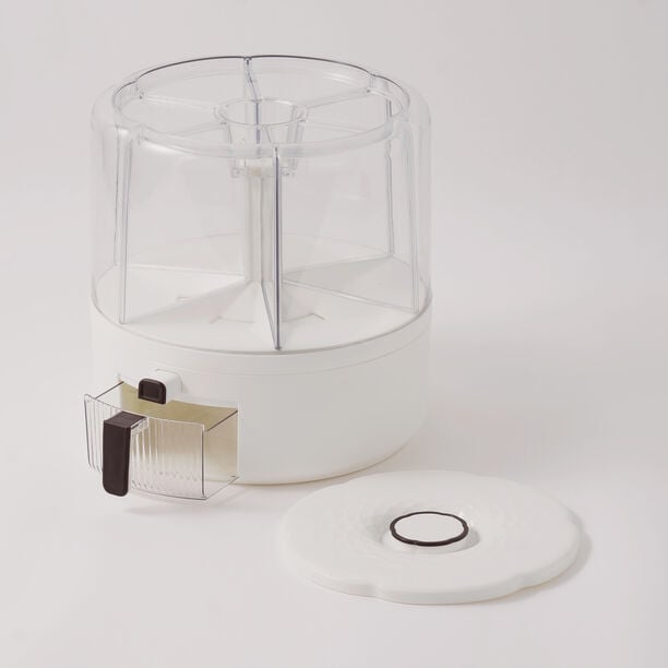 Alberto plastic multi grain dispenser, white 13kg image number 1
