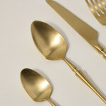 16 PCS CUTLERY SET GOLD image number 1