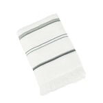 Cottage Bath Towel Stripe,450 Gsm White 70X140 Cm image number 0