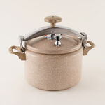 Alberto Granite Pressure Cooker Beige, 9L image number 0