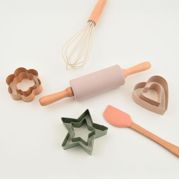 Pentola 9pcs kids' cookie baking set, multicolor image number 0