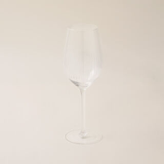 La Mesa 6 pcs stem glass striped 8.5*8.5*25.5 cm