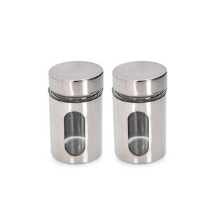 Alberto 2 Pieces Metal Salt And Pepper Set