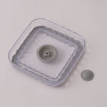 البرتو علبة طعام بلاستيك مخططة سعة 1.9 لتر image number 2