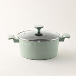 Alberto green granite cookware set, 7 pieces image number 1
