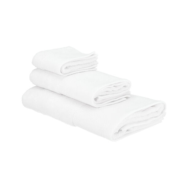 100% cotton, embroidered hand towel, white 30*50 cm image number 5