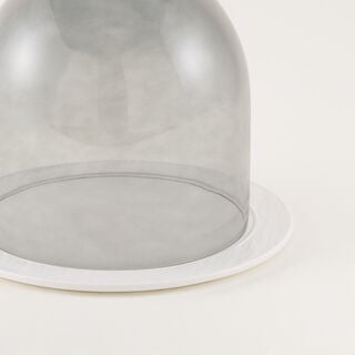 تشكيلة قرطبة لاميسا طبق تقديم بغطاء زجاجي، 30 سم