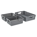 ORGANIZER TRAY with DIVIDERS WOVEN SET OF 5 image number 2