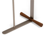 Homez martim drink table, walnut 58*35*55 cm image number 2