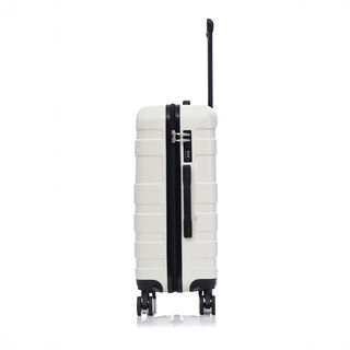 Travel Vision Abs Wheeled Suitcase, White, 24 Inch, 44*25.5*66.5 Cm