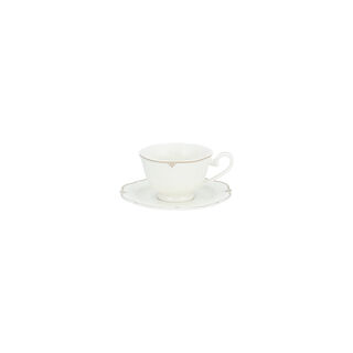 La Mesa white bone china dinner set 47 pcs