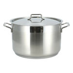 Alberto 9 piece stainless steel cookware set image number 3