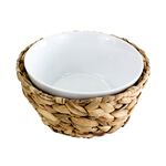 La Mesa Oven/Serving Bowl With Rattan Basket image number 0