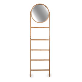 Hanging Shelf With Mirror 49*10*170Cm