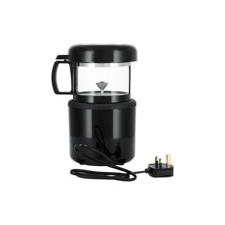 ألبرتو محمصة قهوة كهربائية أسود 1400 واط، 100 جرام