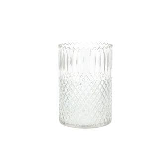 TRANSPARENT CRYSTAL TRASHBIN