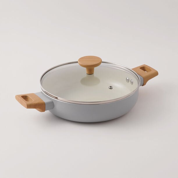 البرتو طقم قدور الومنيوم 9 قطع، رمادي image number 4