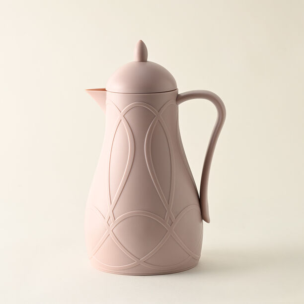 Dallaty pink plastic flask 1L 2 pcs image number 1