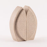 Homez resin books holder 14.2*7*18cm, beige image number 2