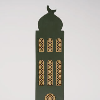 Homez Minara Collection Decoration Item, Green, 13*8*43 Cm