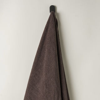 Boutique Blanche jaquard cotton bath towel, brown, 140*70cm