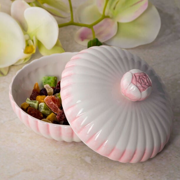 Dolomite Candly Bowl With Cover image number 2