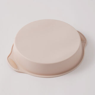 Alberto slilicone 9" disk baking mold 28*24*5cm, beige