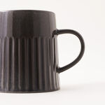 Dallaty Round Ceramic Mug, Grey image number 3