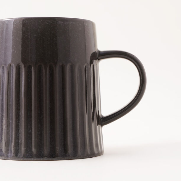 Dallaty Round Ceramic Mug, Grey image number 3