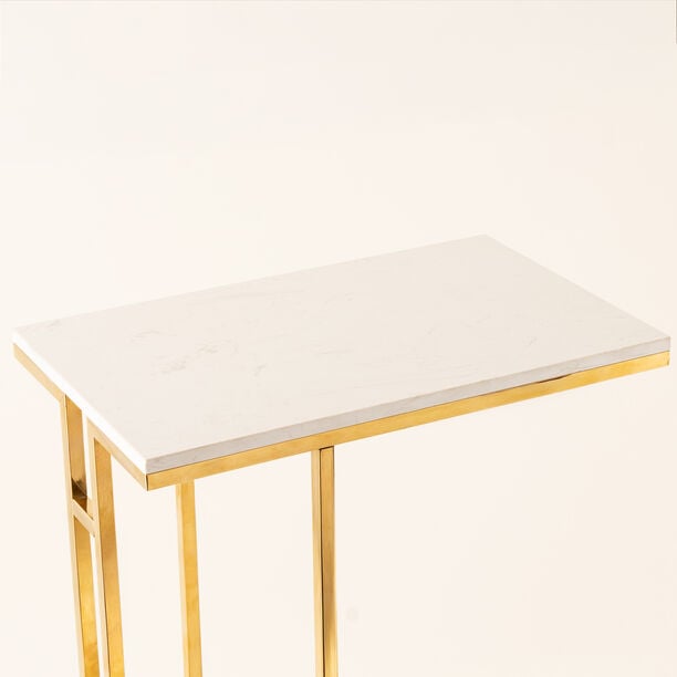 طاولة جانبية من الرخام image number 8