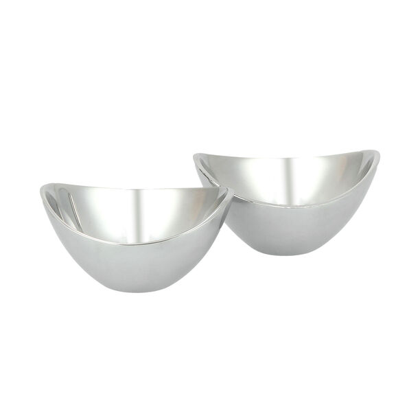Aluminium Bowl Set Of 2 image number 1