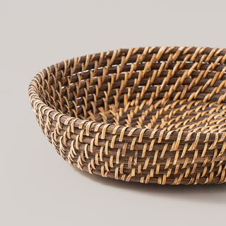 La Mesa Rattan Round Bowls Set Of 3, 31*6Cm