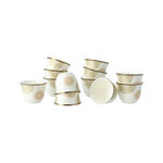 La Mesa Fairouz Gold Coffee Cups Set 12 Pieces image number 1