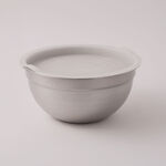 Alberto stainless steel salad bowl set 3pcs, silver image number 3