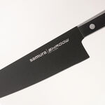 Samura pros set 3pcs stainless steel kitchen knives in black image number 4