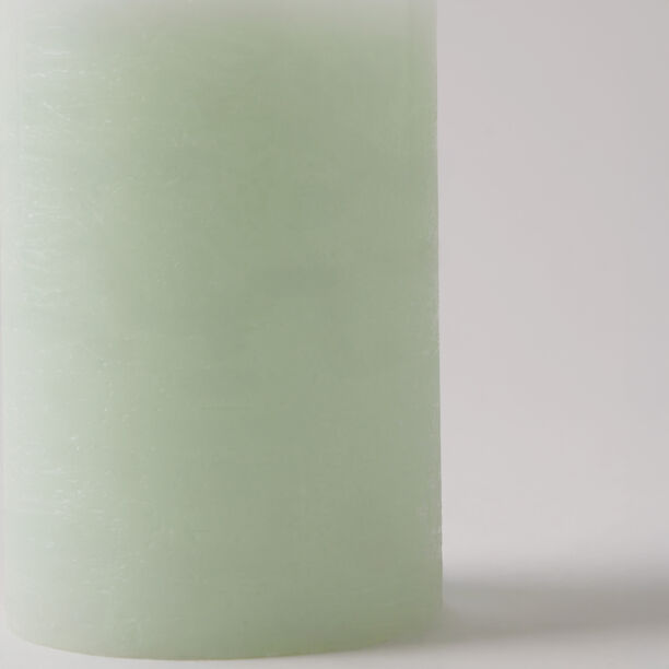Homez pillar candle 7*10cm, green image number 1