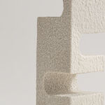 Homez resin sculpture 9*8*25.5cm, offwhite image number 3