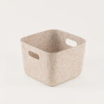 هومز صندوق تخزين، أبيض مكسور 25*25*18 سم image number 0